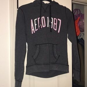 Grey Aeropostale Hoodie. Size M.